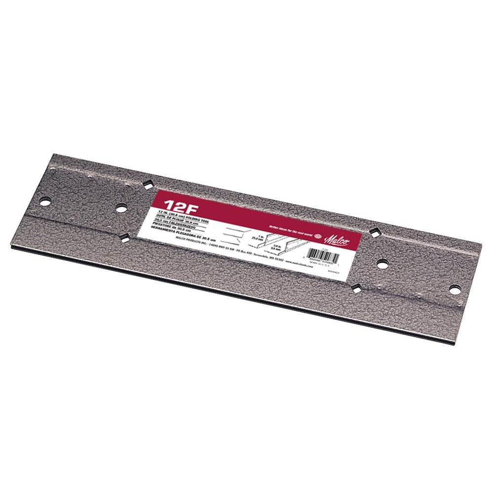 Malco 12F 12 Folding Tool 3/8 1 Depths 2430 Gauge Capacity Sheet Metal Hvac