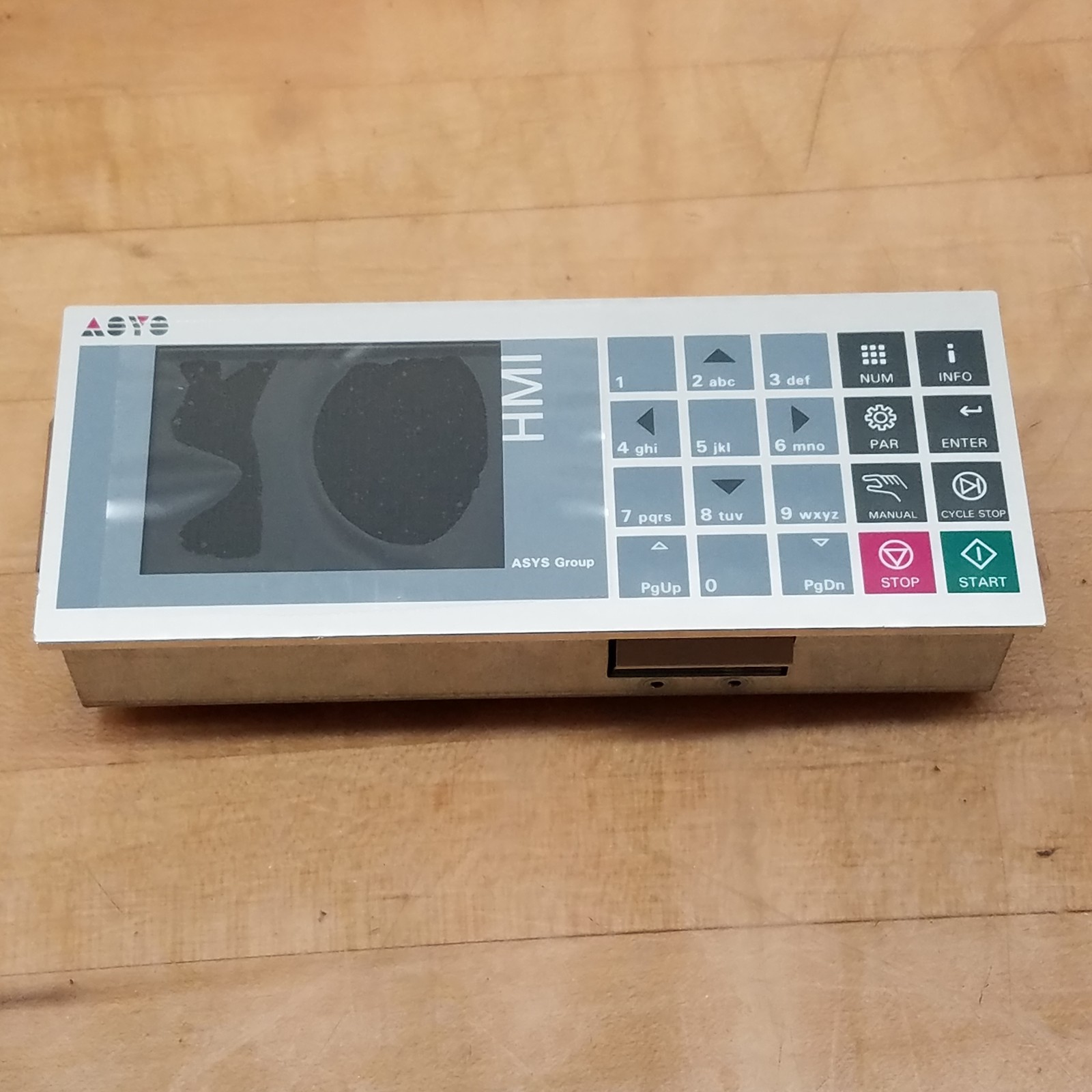 ASYS Group AOPT 350 Version 0406 HMI Operator Interface Panel, 24VDC, 150mA Max
