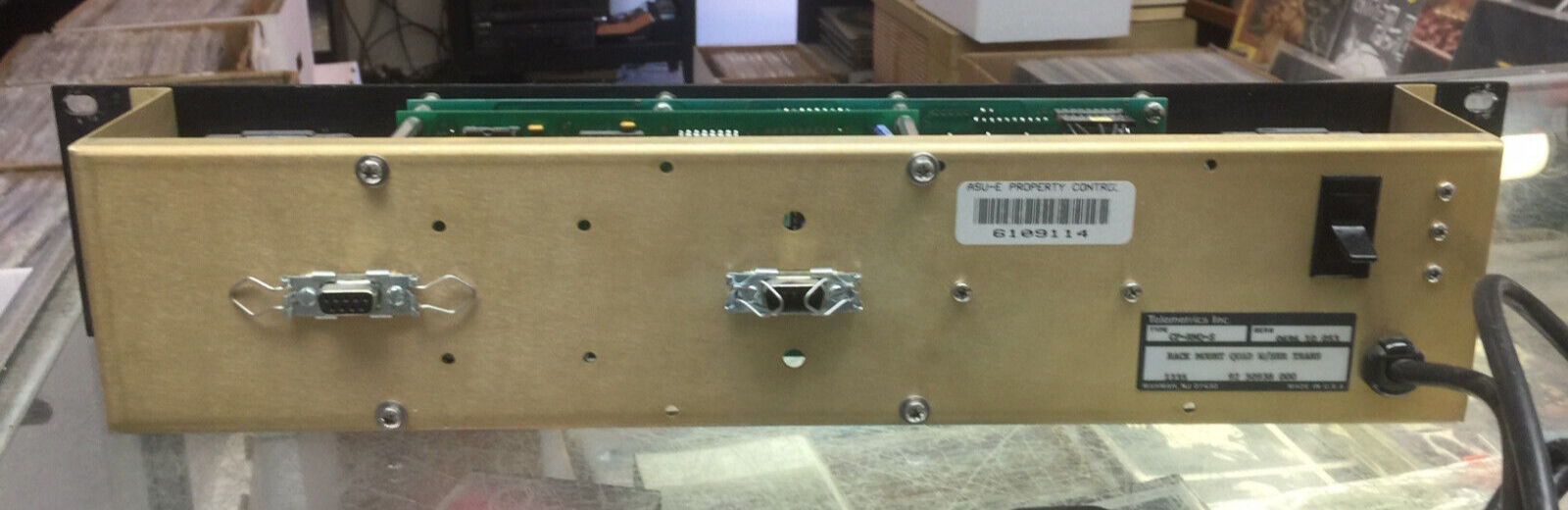 Telemetrics CP-RMQ-S Rack mount Quad Camera Control