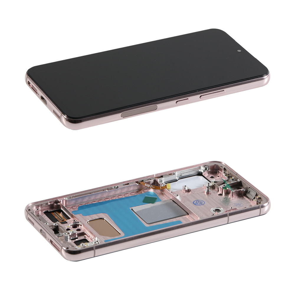 Small LCD Display Touch Screen Frame Assembly Replacement For Samsung Galaxy S22