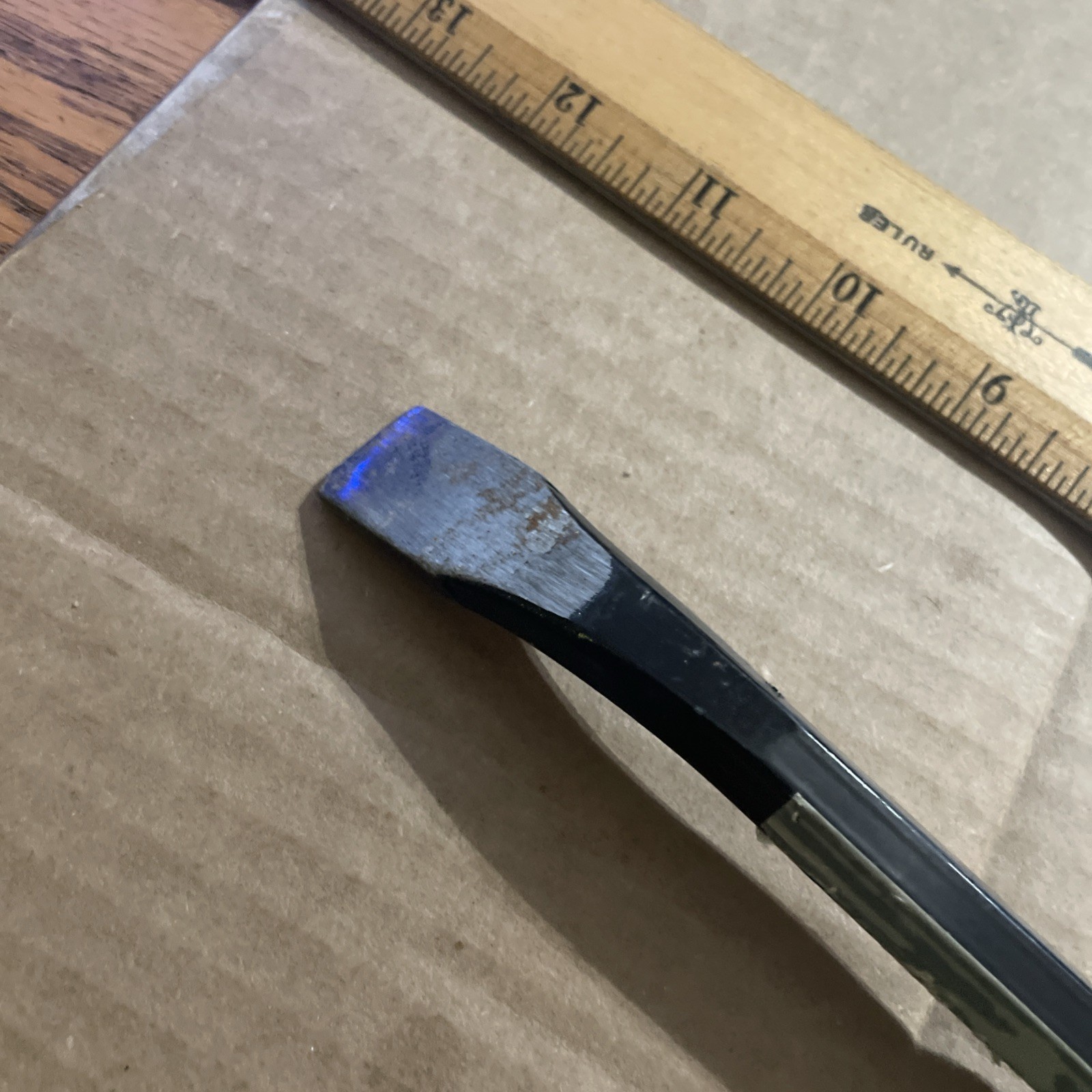 Vintage 11 1/2 Inch Pry Bar ! Ready To Do Work !