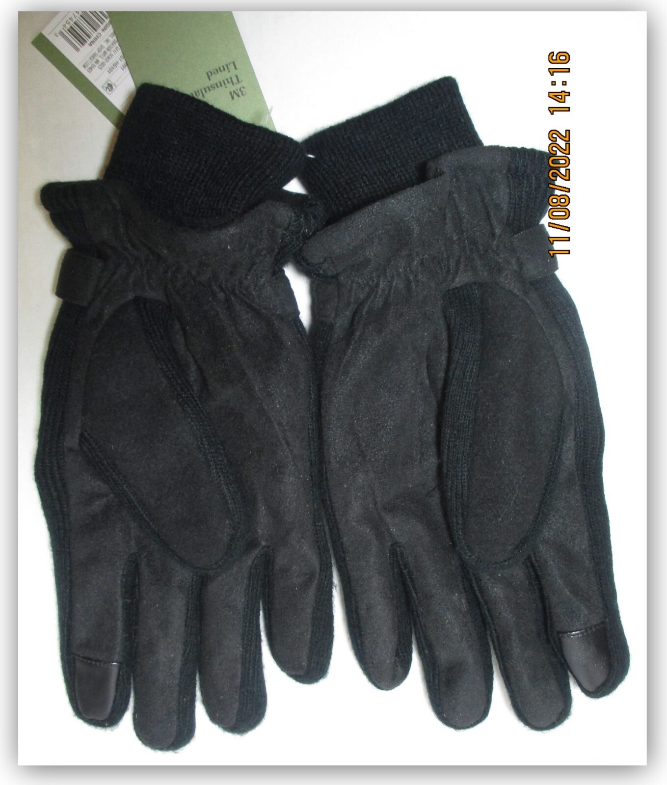 Soft Warm breathable Thinsulate Lined Gloves Tech Touch S/M Goodfellow & Co