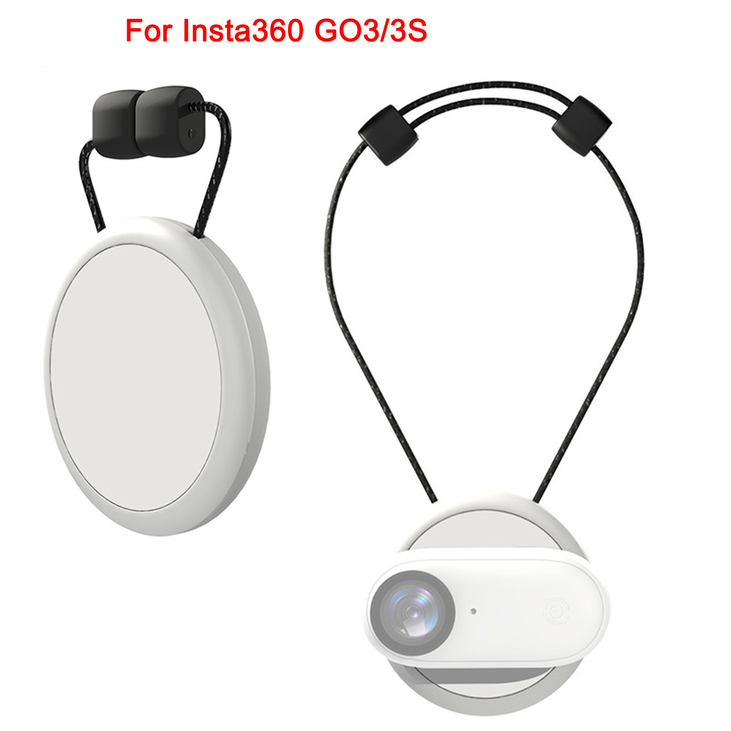 For Insta360 GO 3 Action Camera Magnetic Pendant Holder Quick Release Neck Holde