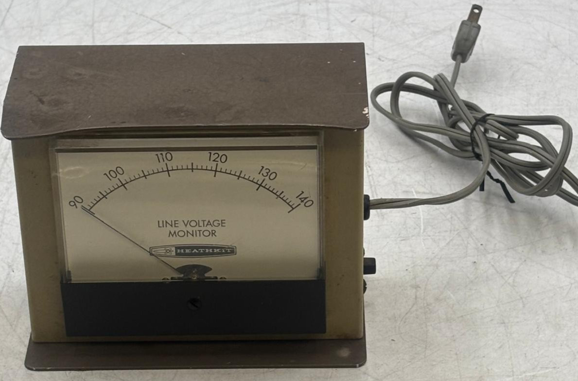 Vintage Heathkit IM-103 Line Voltage Monitor