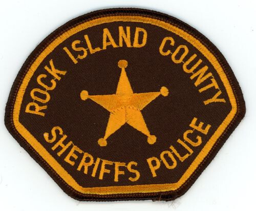 ILLINOIS IL ROCK ISLAND COUNTY SHERIFF POLICE NICE SHOULDER PATCH