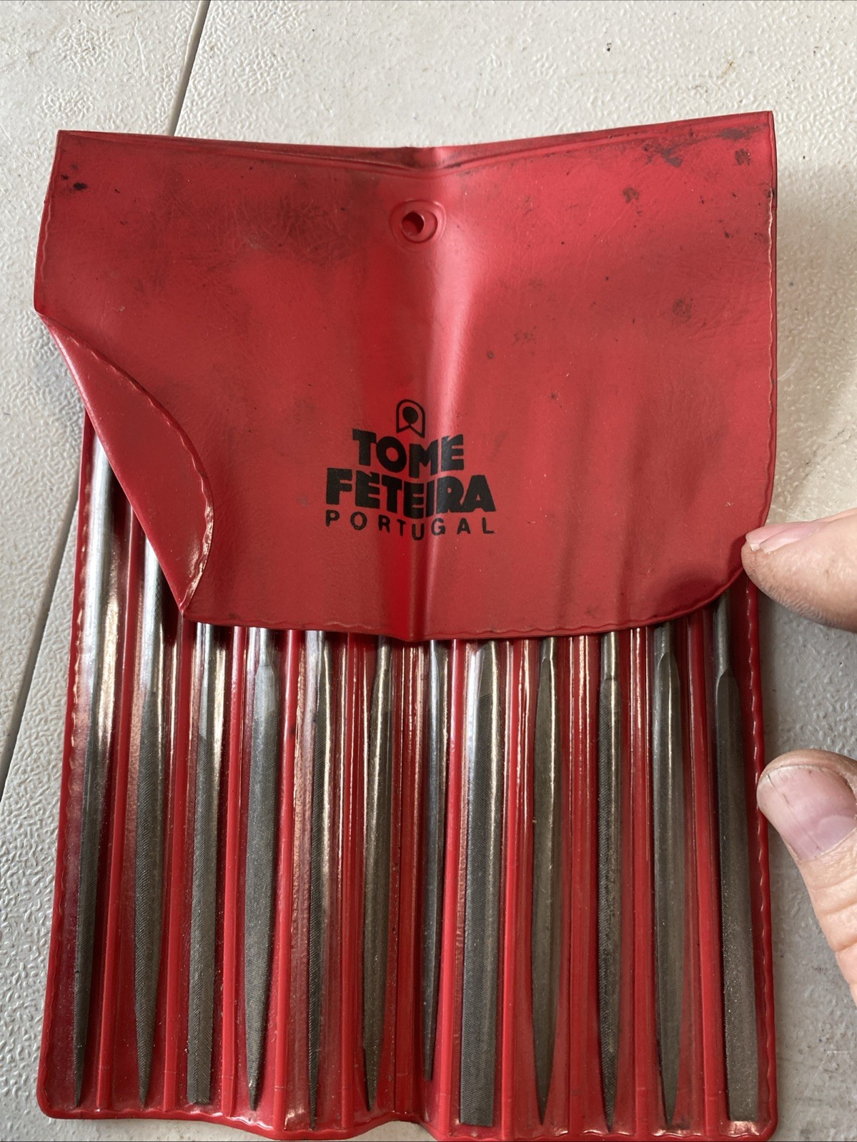 Tome Feteira Portugal Full Set of 12 Needle Files