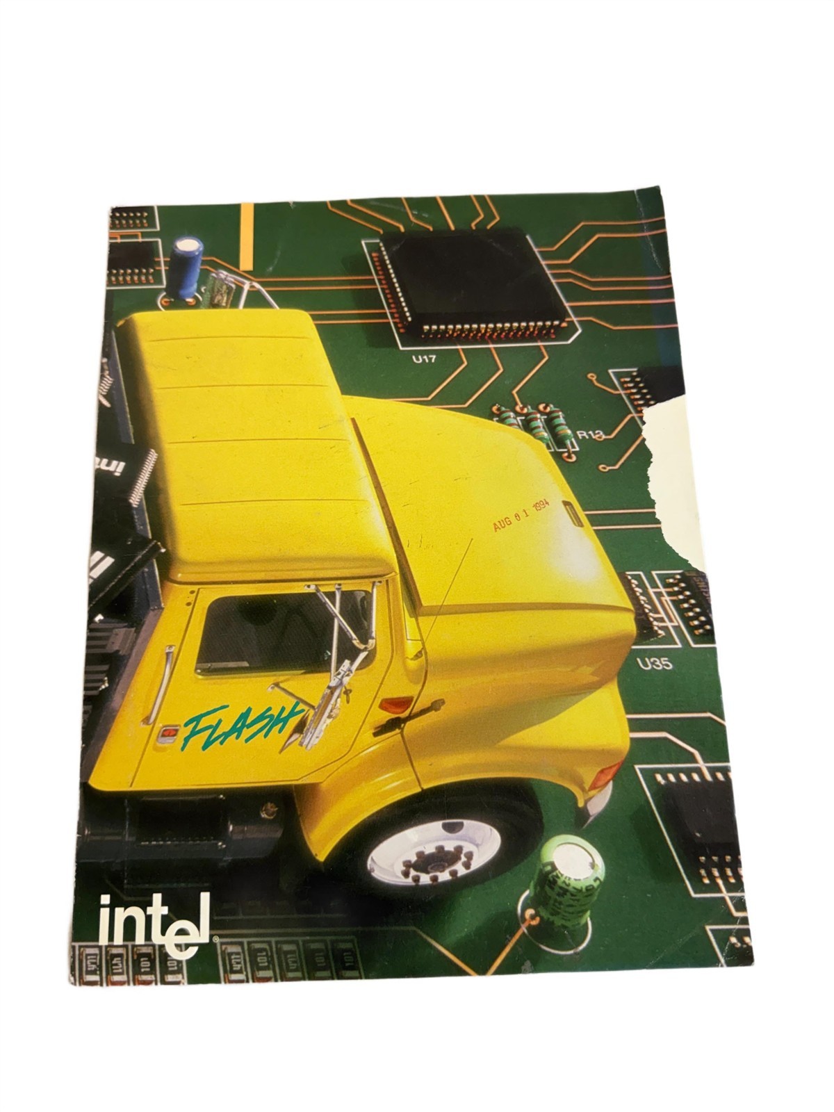 Intel 1994 MCS 96 FLASH 386 Assorted Literature Borchure