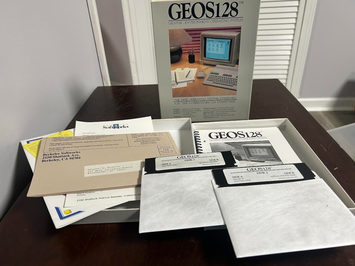 GEOS128 Graphic Environment Operating System for Commodore 128