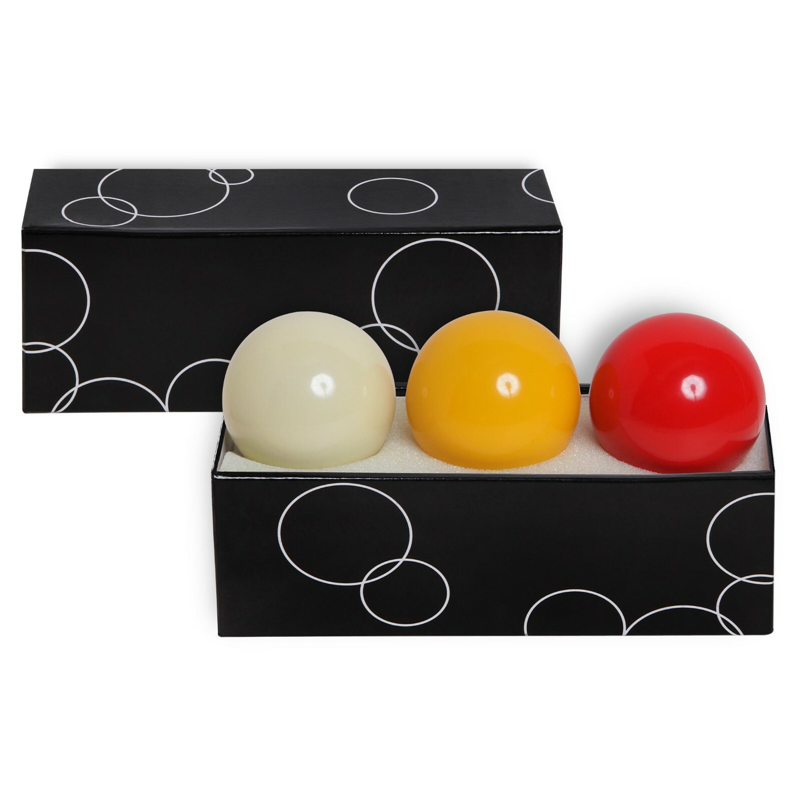 Carom Billiard Ball Standard Set 61.5 mm