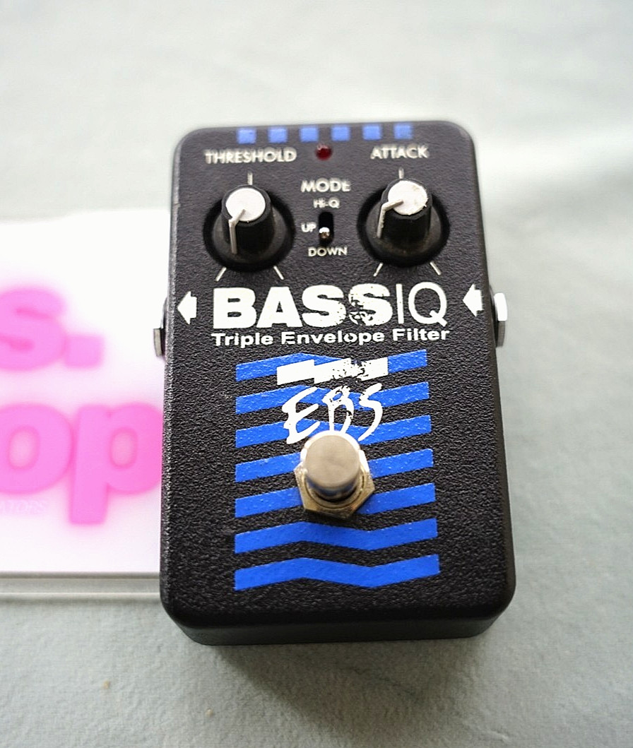 EBS BASS IQ Triple Envelope Filter Bass Guitar Effect Pedal Used From Japan