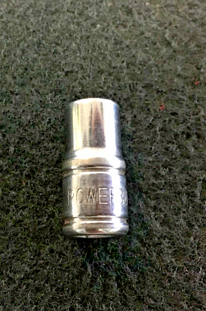 POWERBUILT CR-V 9/32 6 POINT SOCKET, 1/4 DRIVE