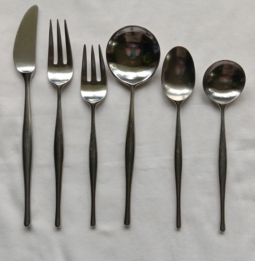 DESIGN 3 Towle Lauffer 18/8 Norway Japan Satin CHOICE