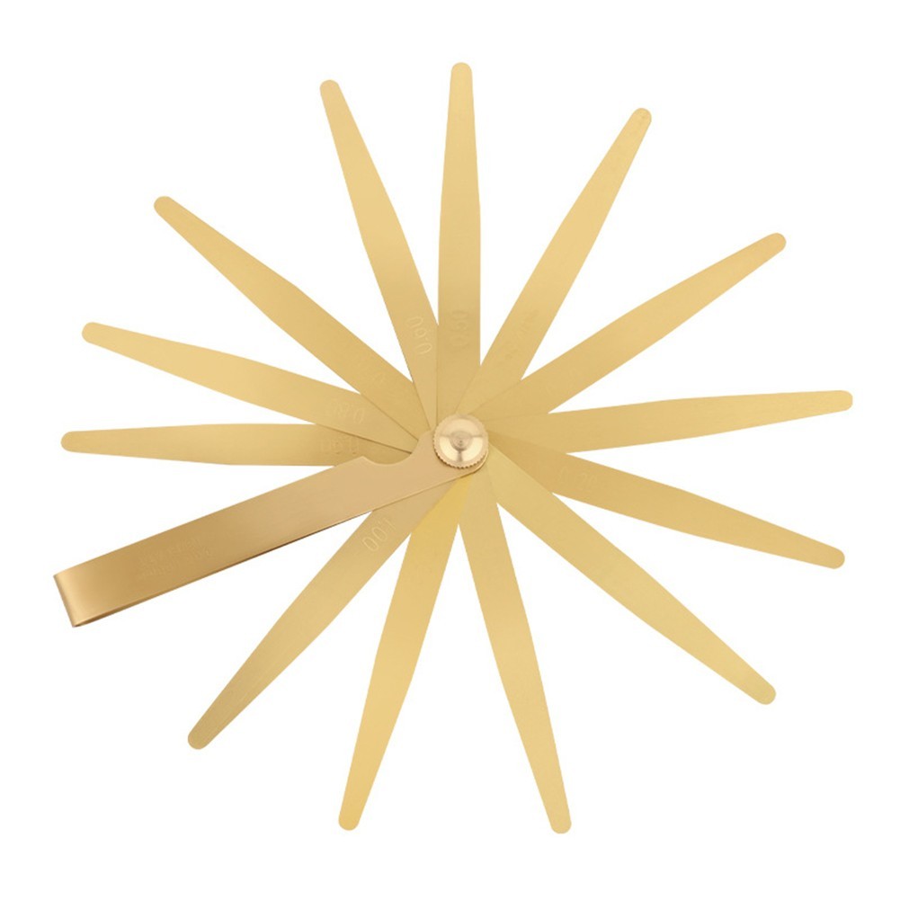Measure Tool Feeler Gage Brass Engineers Measure Tool Suitable For Designers