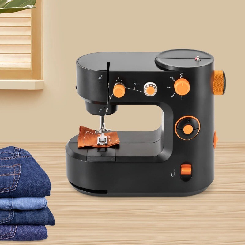 NEW Home Sewing Machine Small Flatlock Heavy Duty Multifunctional Sewing Machine