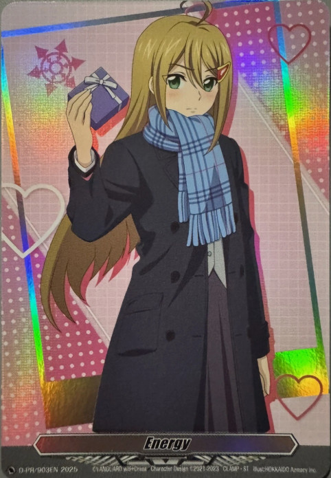 CARDFIGHT VANGUARD ENERGY CARD MEGUMI OKURA (VALENTINE DUO CUP) D-PR/903EN