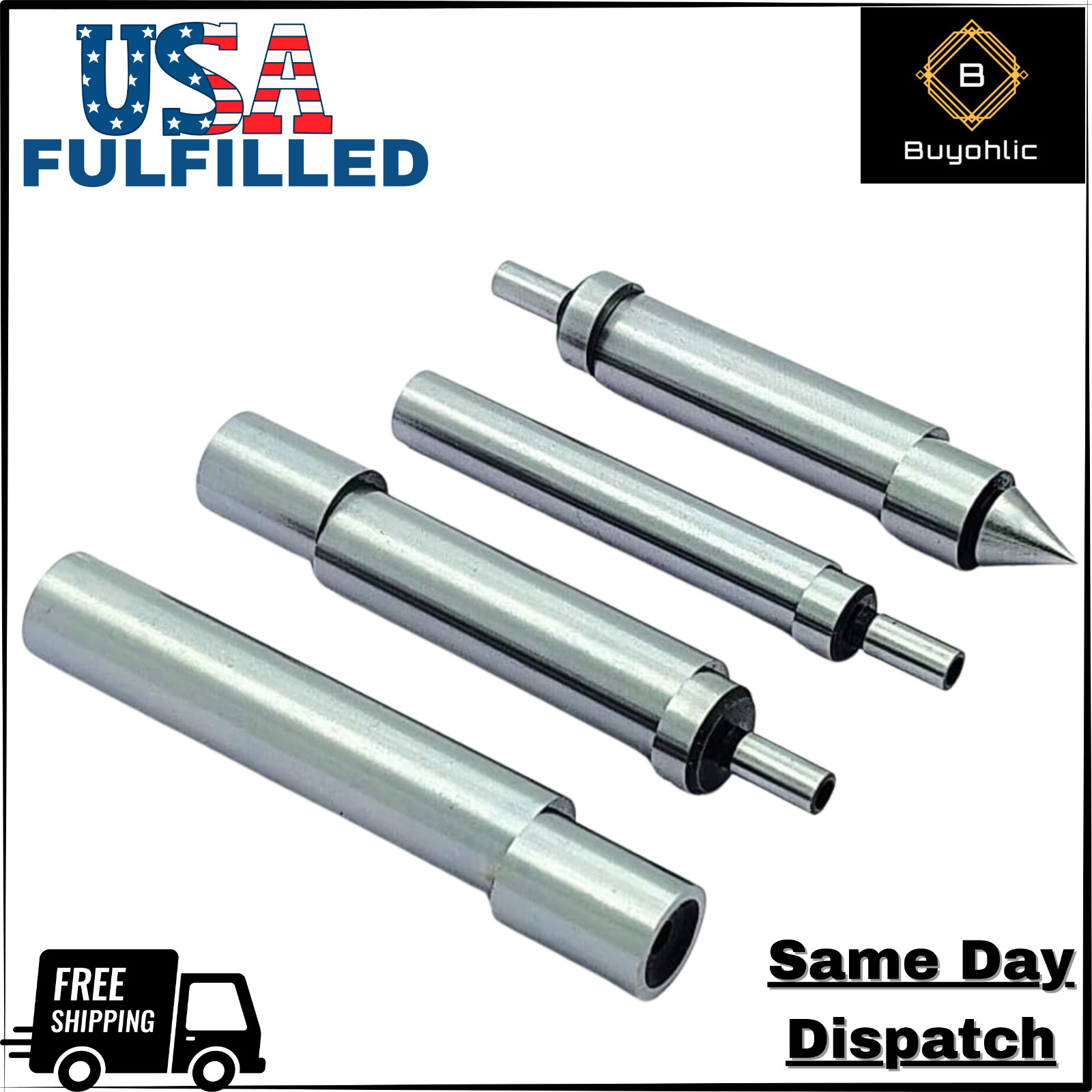 Tool Steel Quality 4pcs Edge Finder Set Include EF-130, 132, 133,134-USA FULFILL