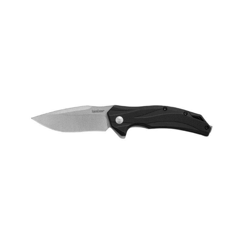 Kershaw 1645 Lateral Assisted Folding Knife 3.1" 8Cr13MoV Stonewashed Plain