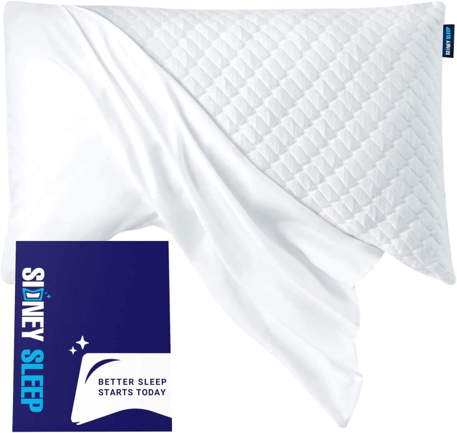 Curved Pillow Covers - Full Length Zipper Closure - Premium Soft Brushed Microfi