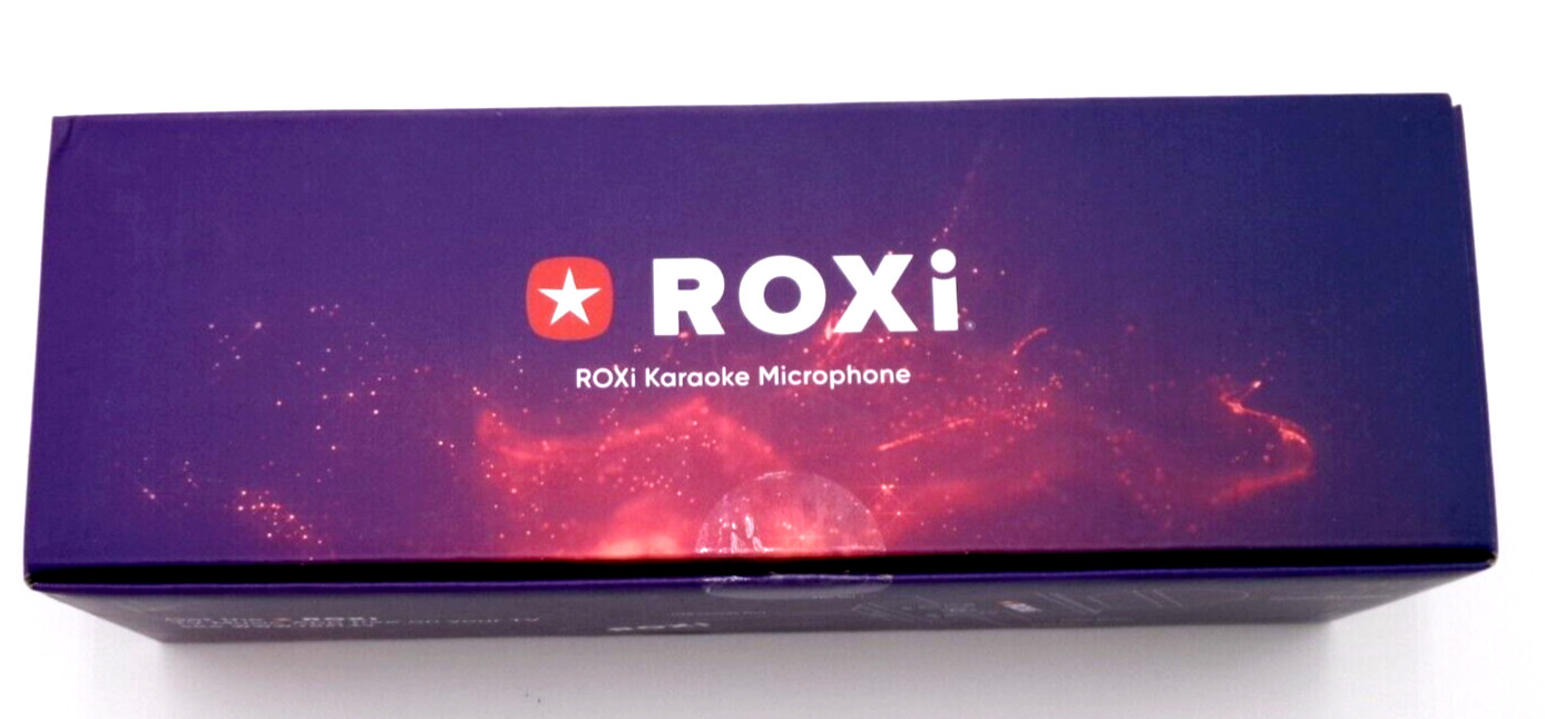 Wireless Karaoke Microphone ROXI Echo Control USB Rechargeable TV Music Fun
