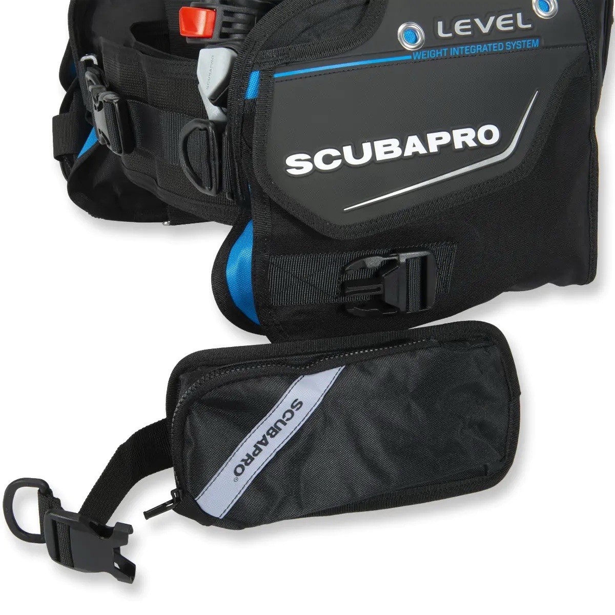 SCUBAPRO Level BCD with AIR 2 Inflator Secondary Regulator / Octo Combo, Medium