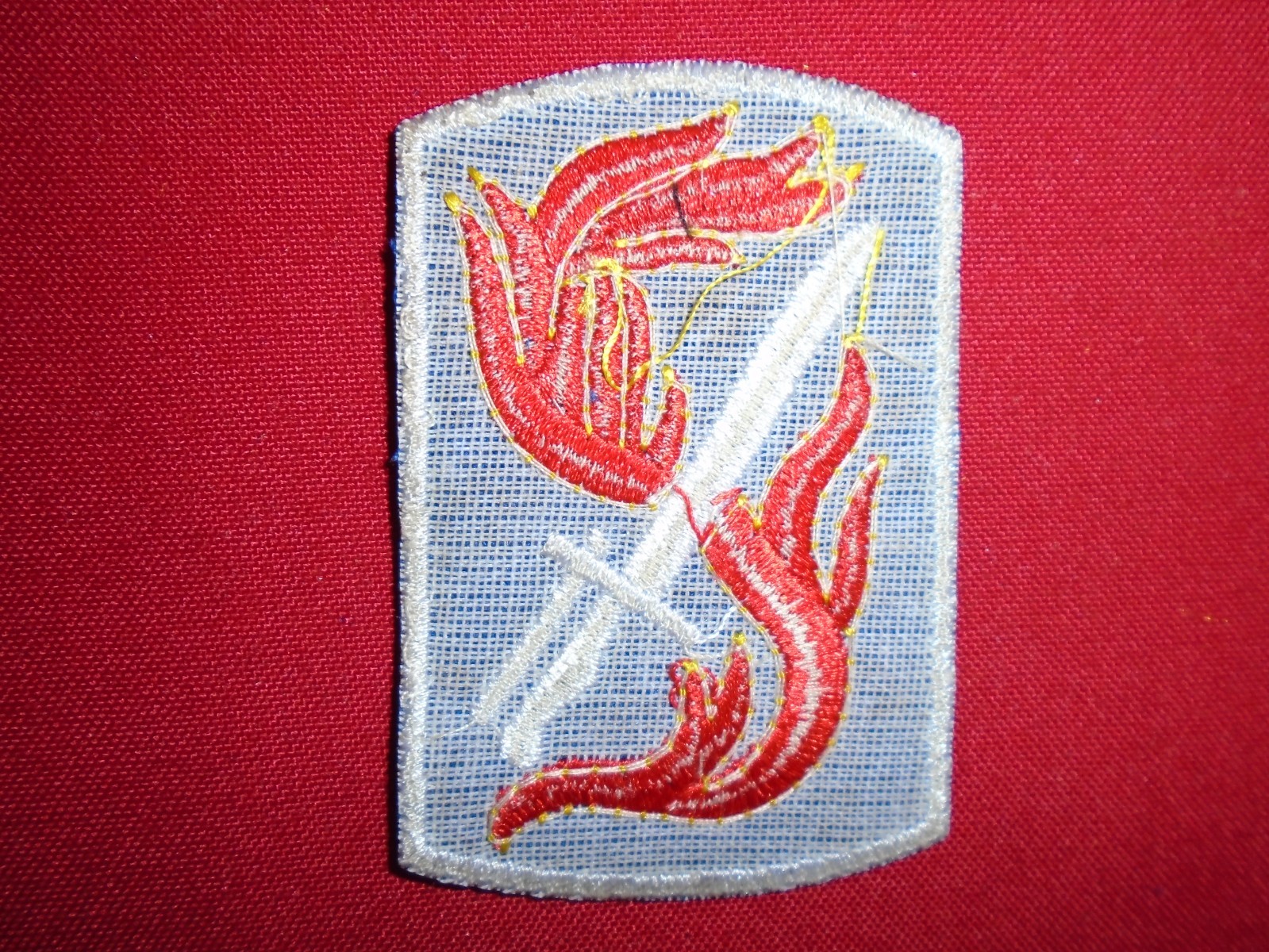 US Army 198th Light INFANTRY Brigade Vietnam War Patch