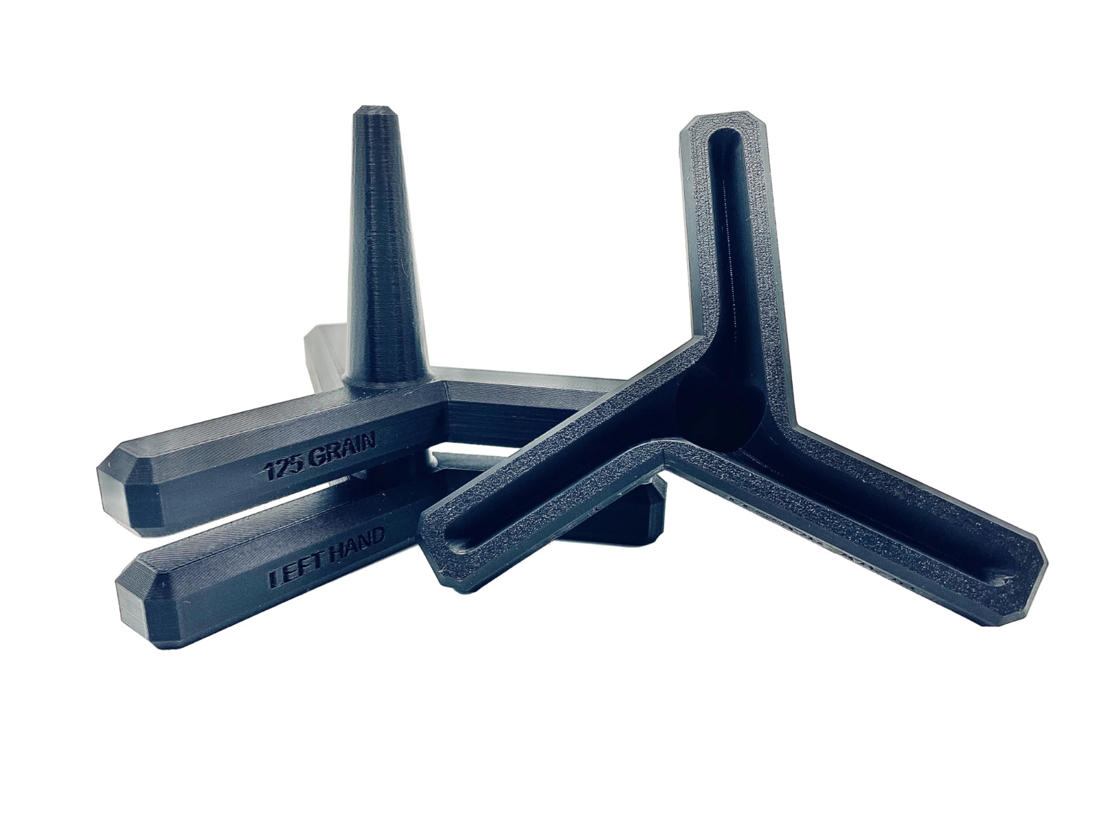 125 Grain, Black, Left, Magnus Bullhead Quiver Adapter – Blade Boss LI, 3-Pack