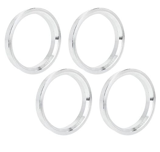 4pcs OD 60.1mm to ID 56.1mm Aluminum Alloy Car Hub Centric Rings Wheel Bore