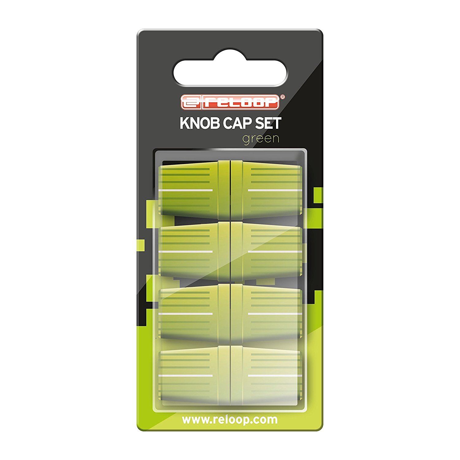 RELOOP Knob Set Green KIT 8 HOODS FOR GREEN KNOBS