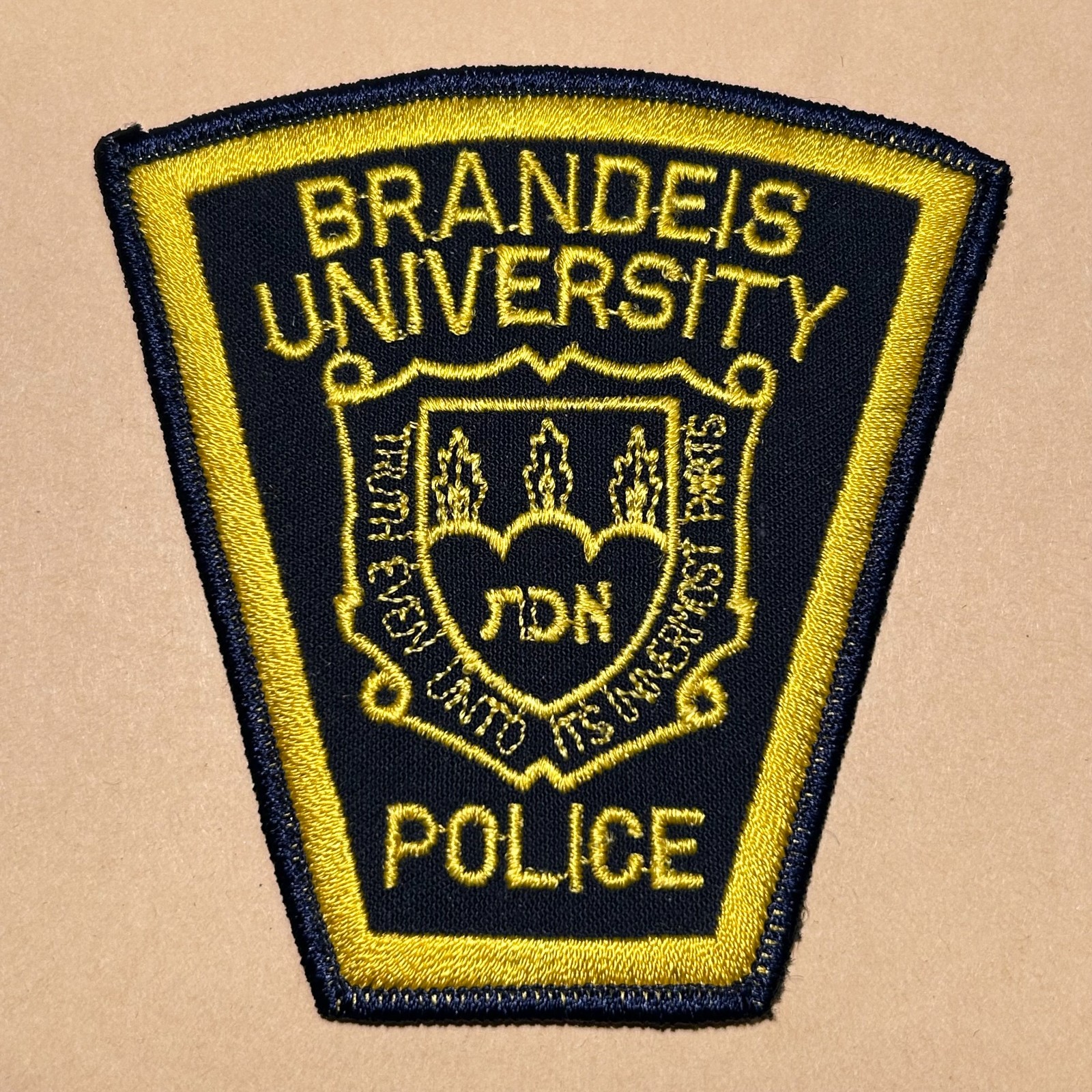 Brandeis University Police patch
