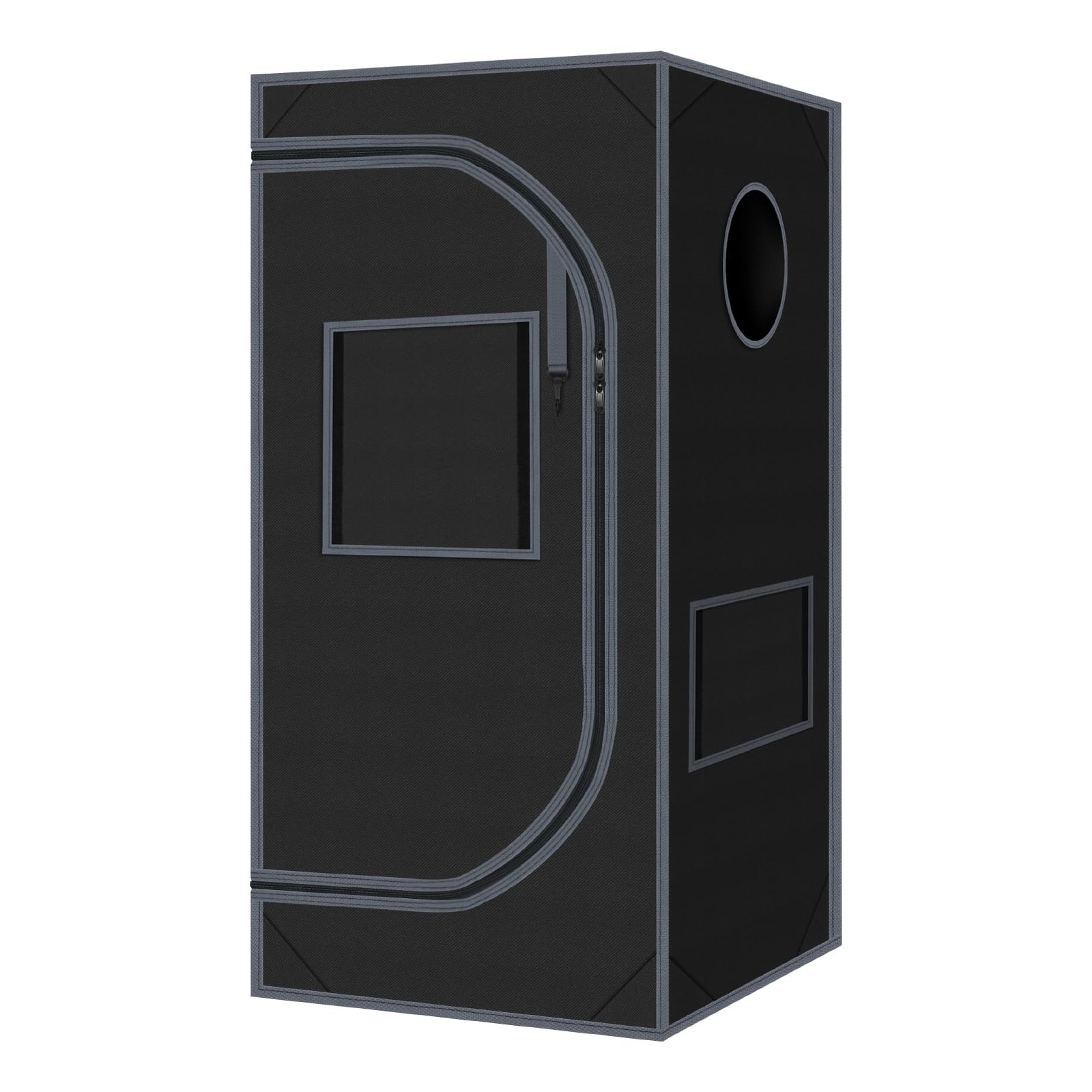 Indoor Grow Tent 24"x24"x55"  600D Mylar Hydroponic Reflective for Plants