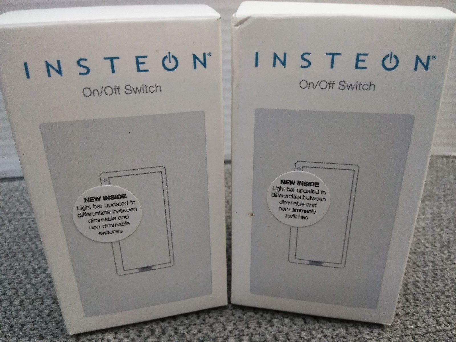 Insteon 2477S SwitchLinc On Off Dual-Band Remote Switch Updated Model White (2PK