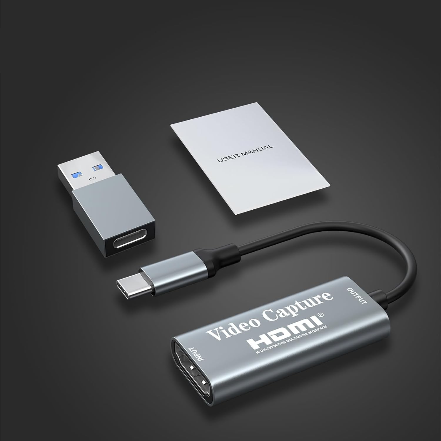 Video Capture Card, Video Recording Card Wonderful 4K HDMI to 1080P USB C for...