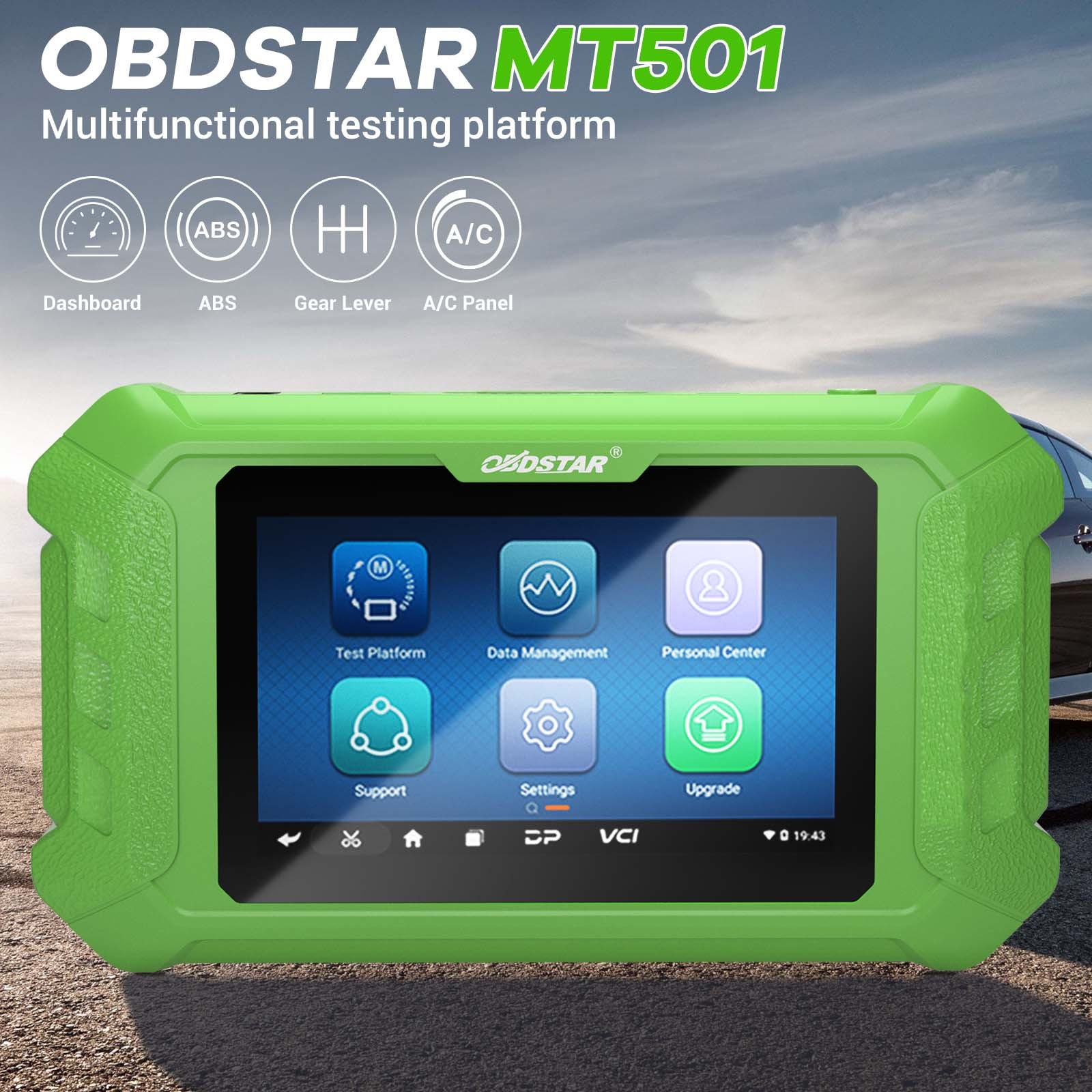 OBDSTAR MT501 Test Platform Tool 4 Types of Modules Power On by BENCH For AUDI