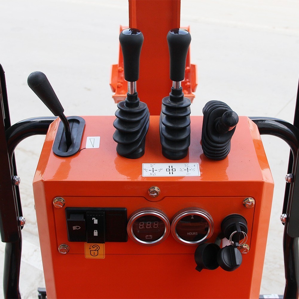 1 Ton Mini Excavator Orange B&S Engine Hydraulic System, USA STOCK, TX