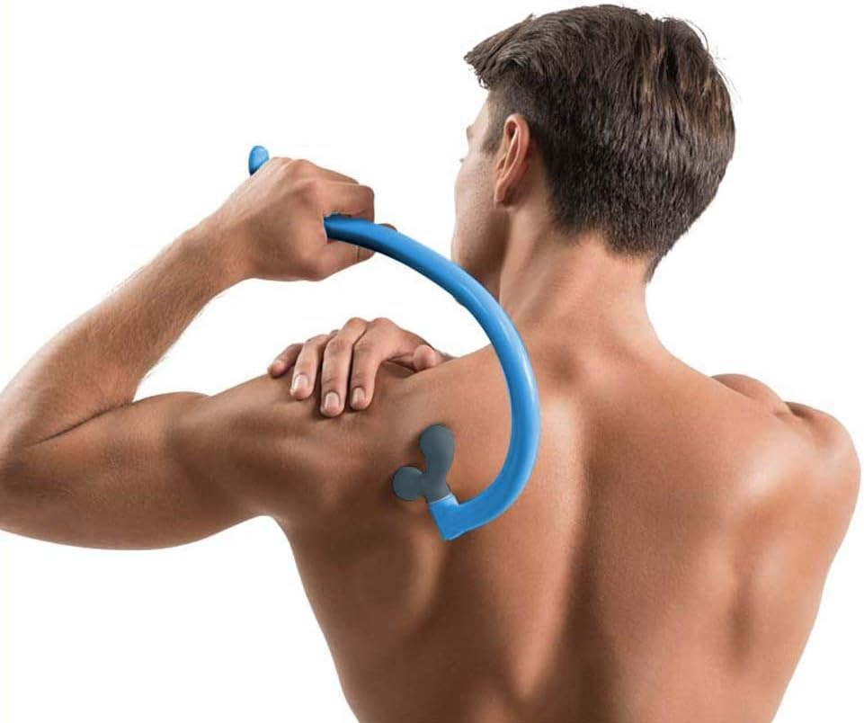 Portable Self Massage Tool - Portable Trigger Point Therapy for Back and Neck, 7
