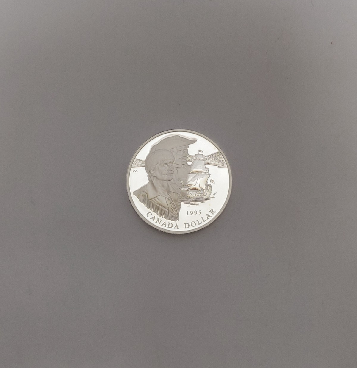 1995 CANADA SILVER DOLLAR HUDSON BAY CO.
