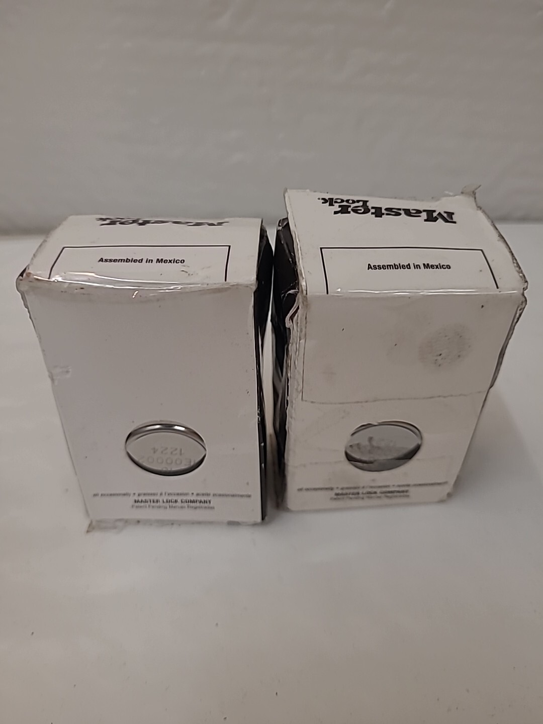 (2) New Master Lock 1224 Locker Padlock Combination Dial V10