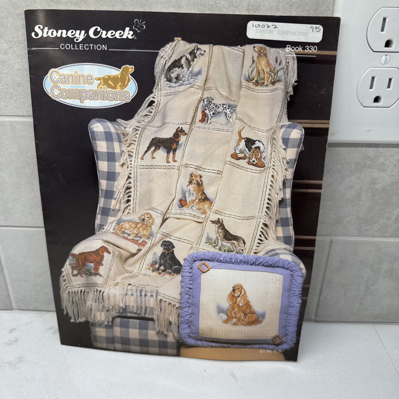 Canine Companions Cross Stitch Pattern Stoney Creek 330 Afghan Dogs