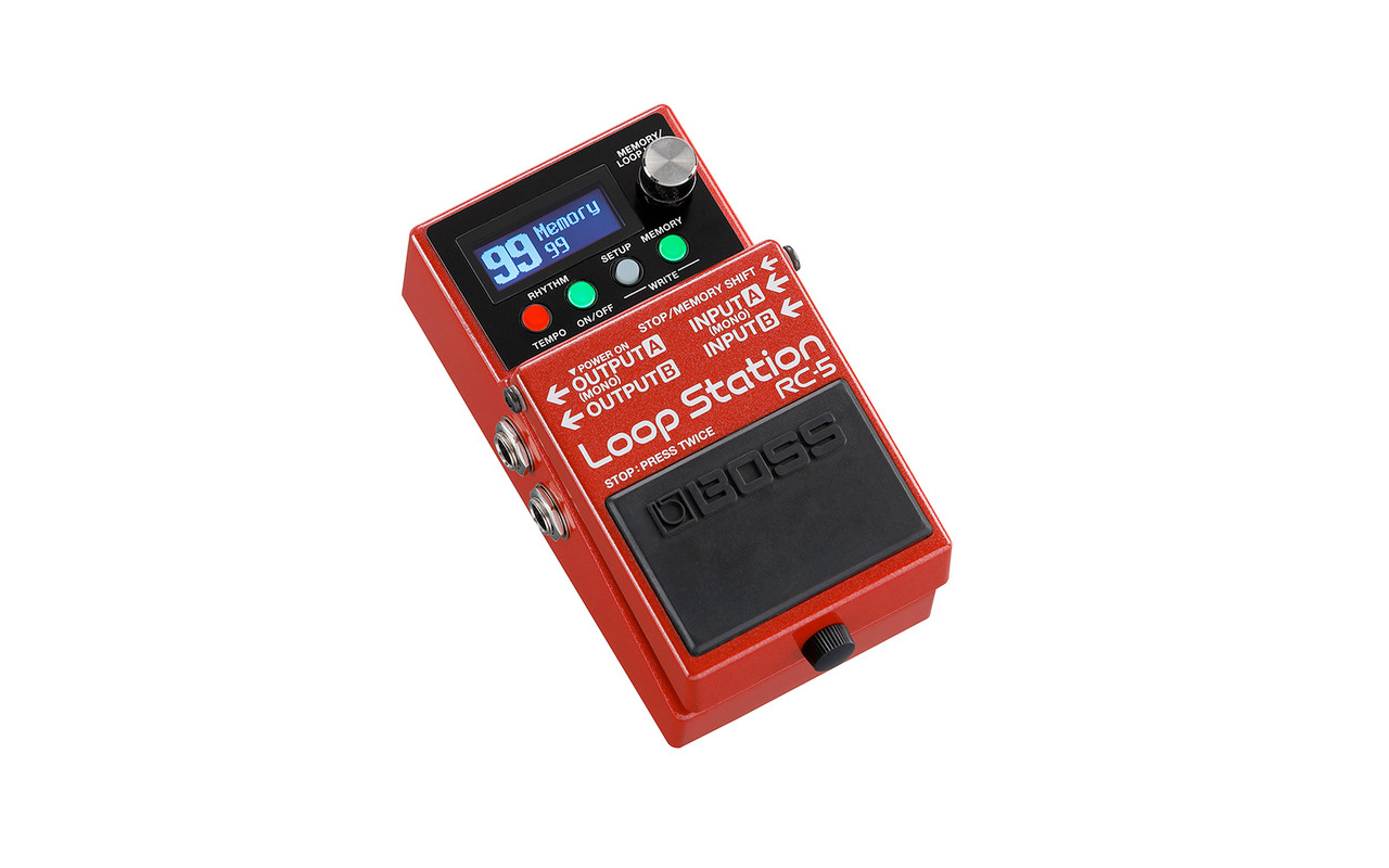Boss RC-5 Loop Station Compact Phrase Recorder Pedal