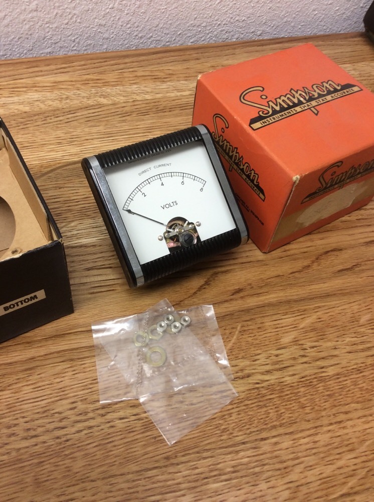 Simpson SK525-447-3 (06247) 0-8 Volts DC