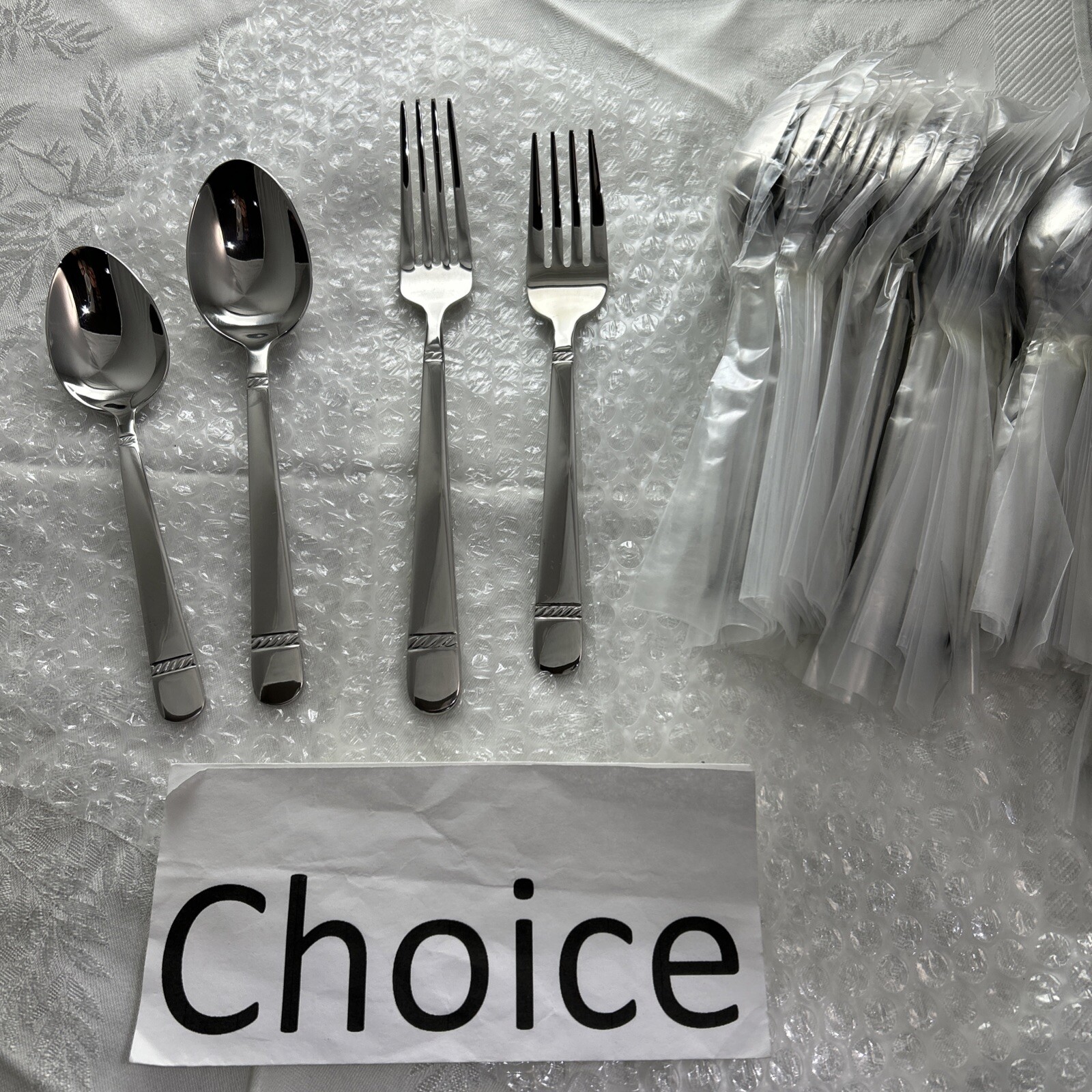 Reed & Barton Brighton glossy Stainless “choice of single pieces” unused 18/10