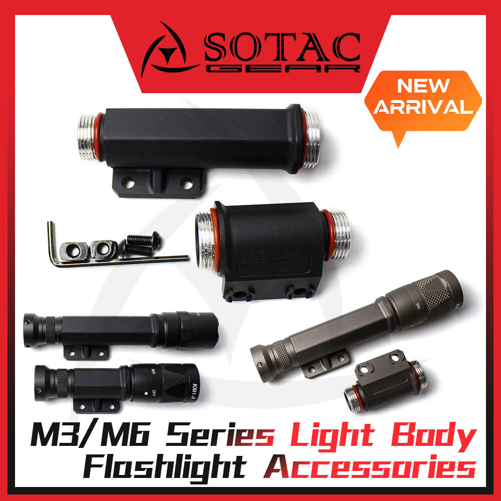 Light Body Mount Flashlight for M300 M600 Series Weapon Light Adapter SOTAC