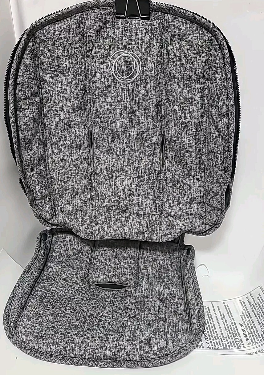 Bugaboo Ant Buggy Fabric Cover Cushion Padding Replacement Gray (NO Seat Belts)