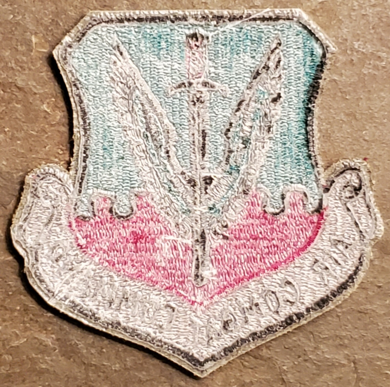 USAF AIR FORCE: AIR COMBAT COMMAND SUBDUED BDU PATCH VINTAGE ORIGINAL MILITARY