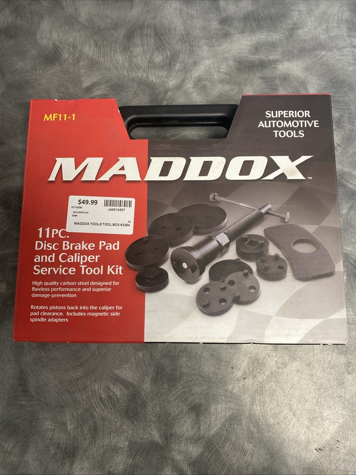 Maddox MF11-1 Disc Brake Pad and Caliper Service Tool Kit 11pc