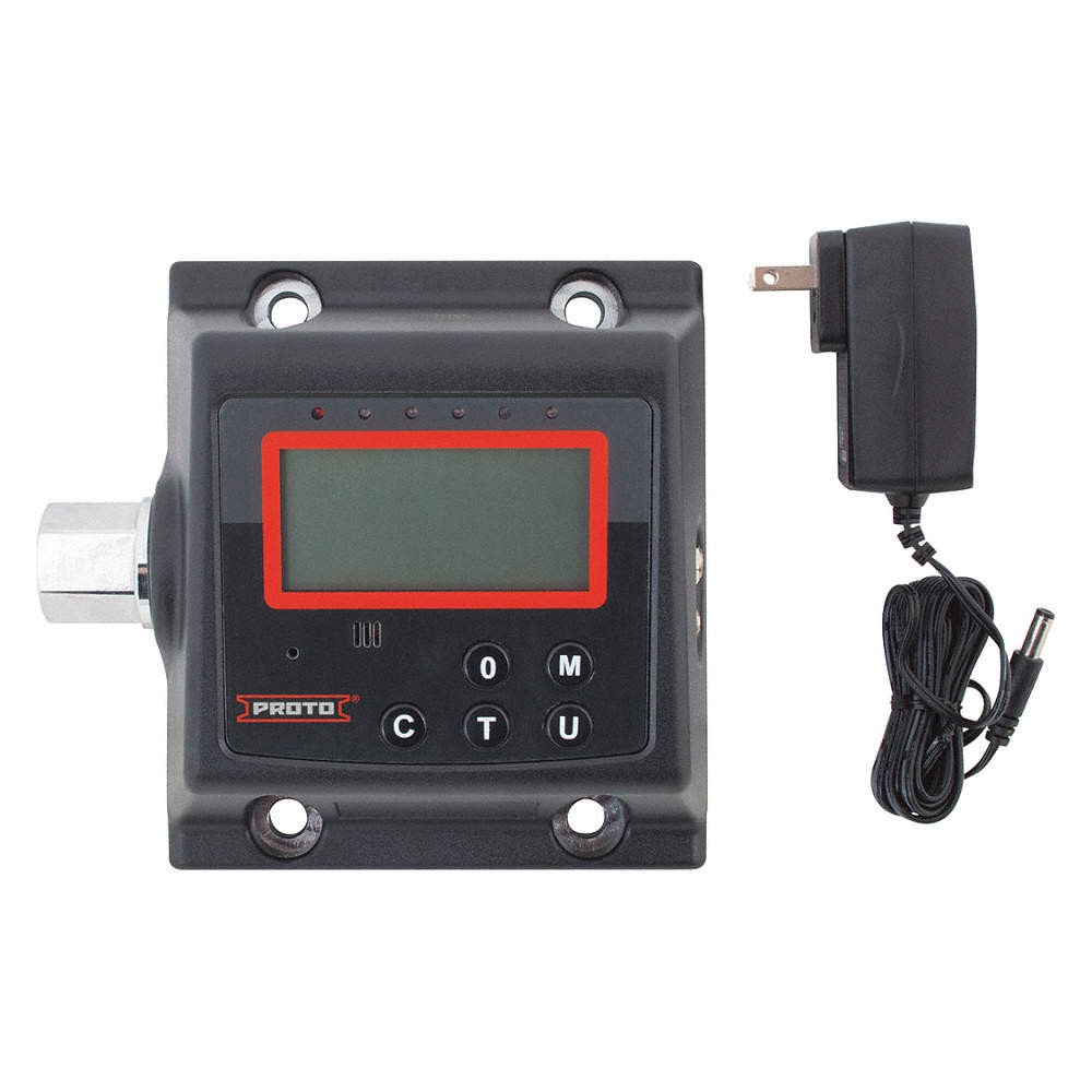 PROTO J6474E Elec Trq Tester,50 ft.-lb.,5-5/8"AC/DC 53JT56