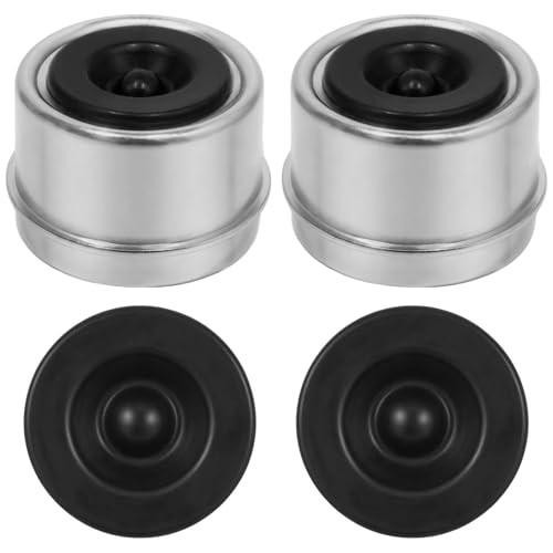 2pcs 2.72" Trailer Axle Wheel Hub Dust Caps, Bearing Center 2PCS 2.72"
