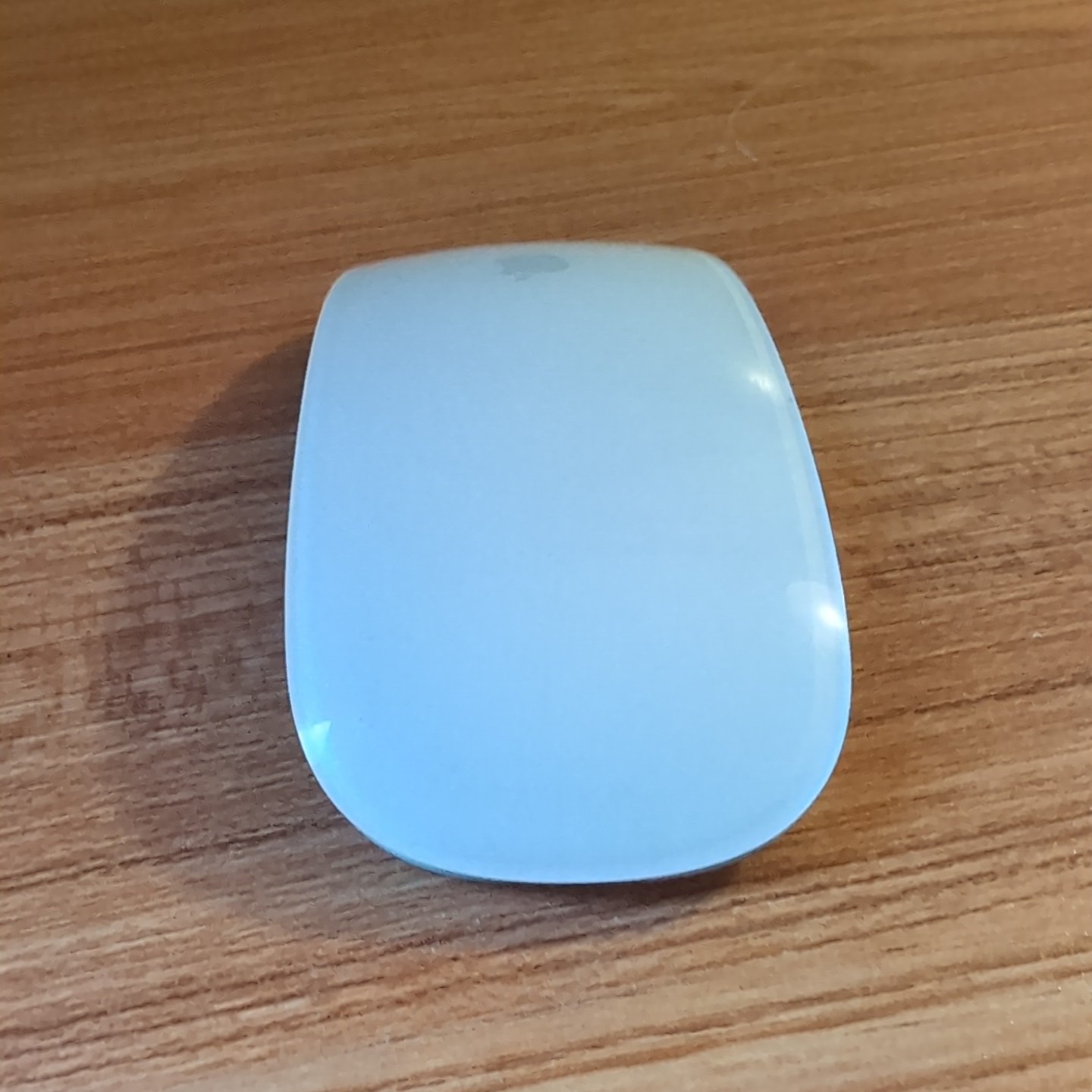 Apple A1296 Wireless Bluetooth Magic Laser Mouse White EX Used Shape