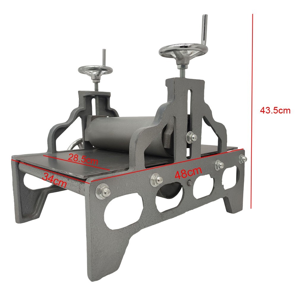 30*50CM Adjustable Slab Roller Engraving Press Printmaking Machine Clay Art Work