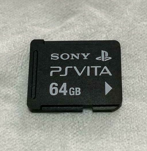 Sony PlayStation Vita PS Vita 64GB Memory Card Game Item Initialized Used Japan
